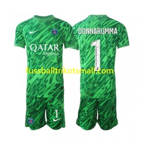 Fußballtrikots Paris Saint-Germain Gianluigi Donnarumma 1 Torwart Kinder 2024-2025 Kurzarm Auswärts-trikot kaufen
